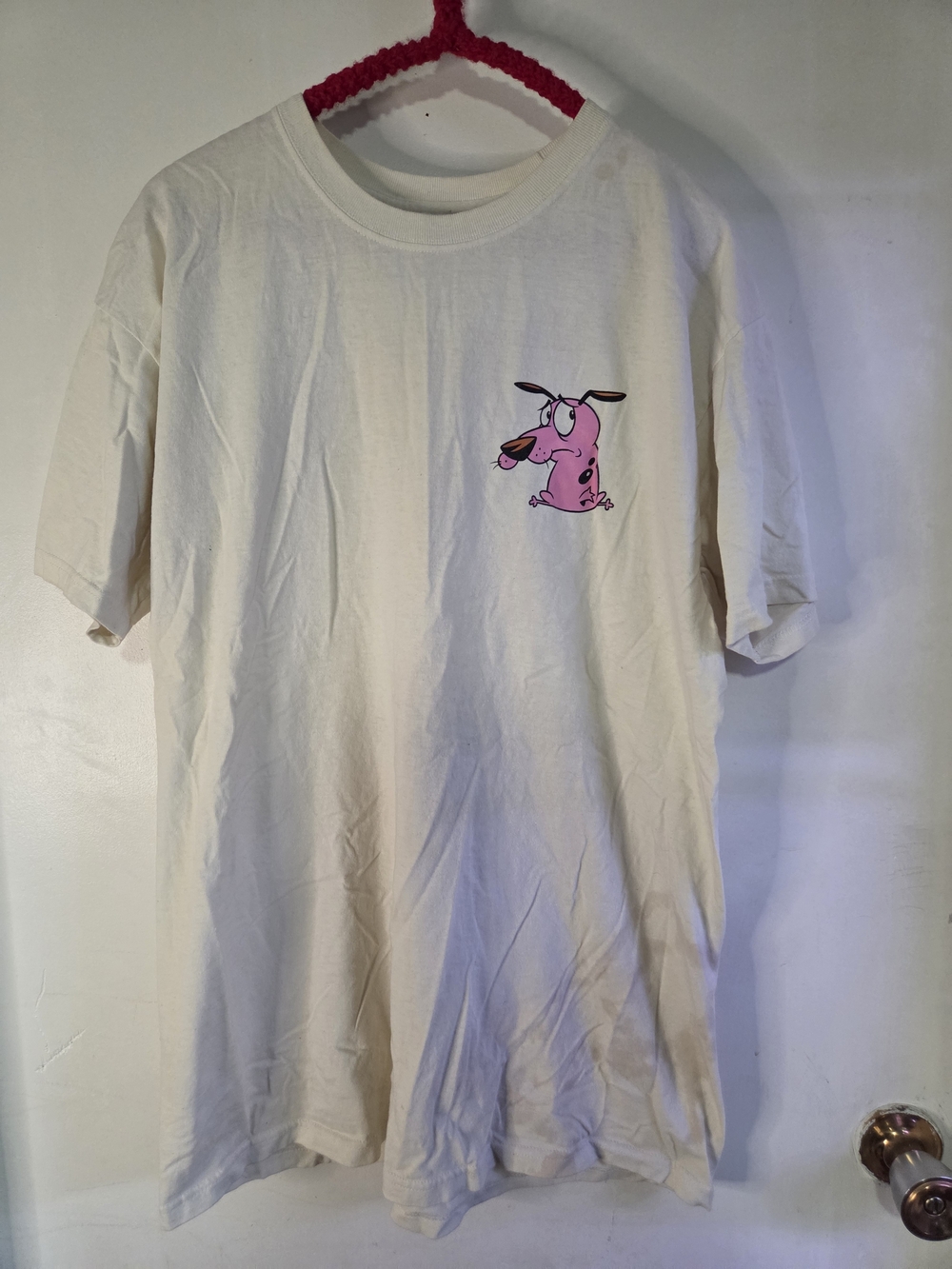 Courage The Cowardly Dog Tee